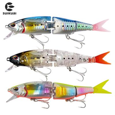 Señuelo de Pesca Flotante Minnow Articulado Crazy Scale de 21g - Señuelos Artificiales
