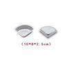 2Pcs Round Aluminium Alloy Bath Bomb Molds DIY Salt Ball Homemade Crafting Gifts Mold