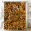 Animal Print Shower Curtain Polyester Fabric Bathroom Decoration Waterproof Home Decor