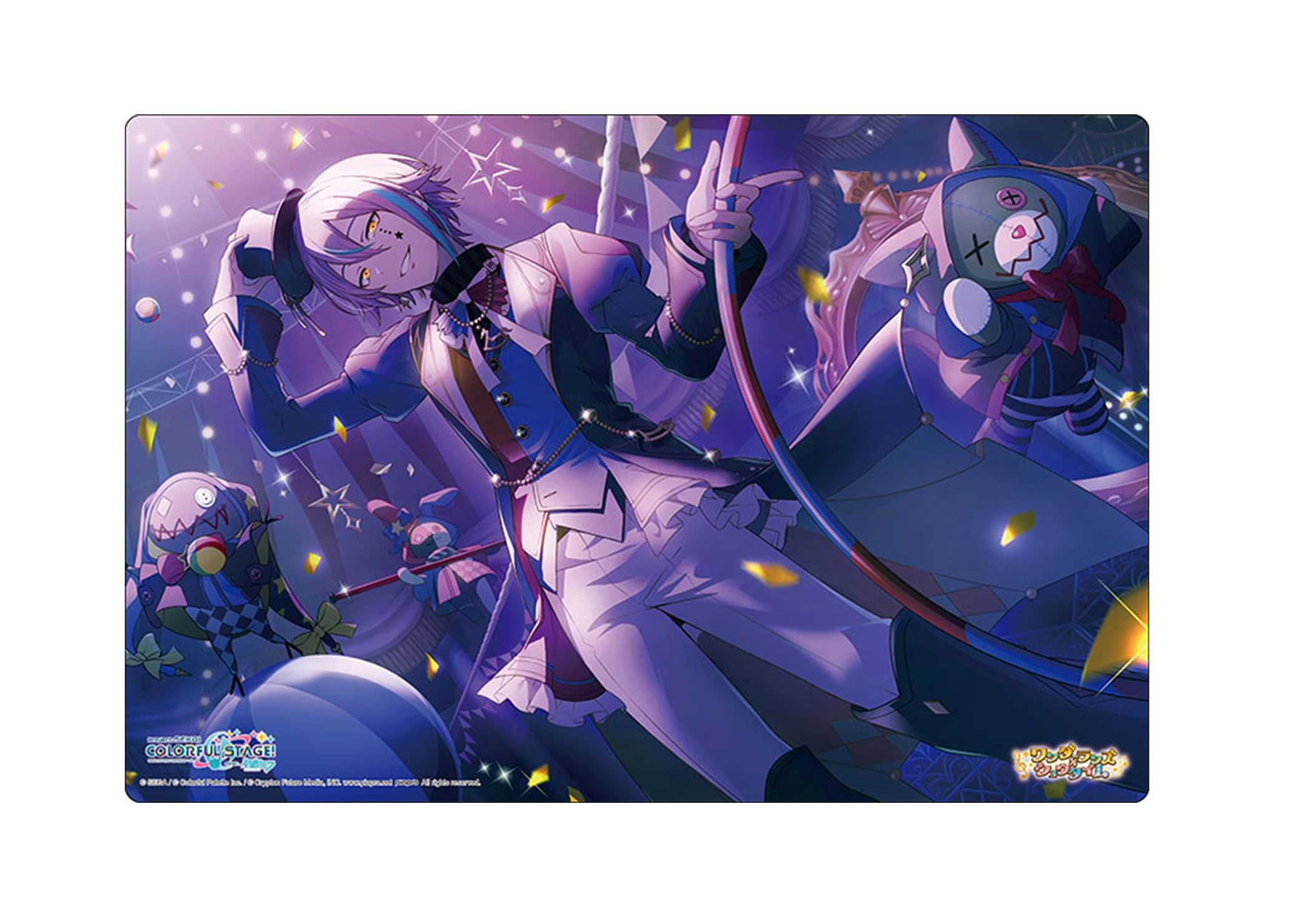 

Bushiroad Rubber Mat Collection V2 Project Sekai Colorful Hatsune Miku Vol.1985 Stage! feat. Kamishiro Rui фиолетовый