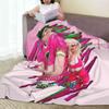 Zombies 3-Zed Und Addison Magischer Shaggy Überwurf Weiche Warme Decke Sofa/Bett/Reise Liebe Geschenke Zombies 3 Addison Mädchen Kinder Liebe
