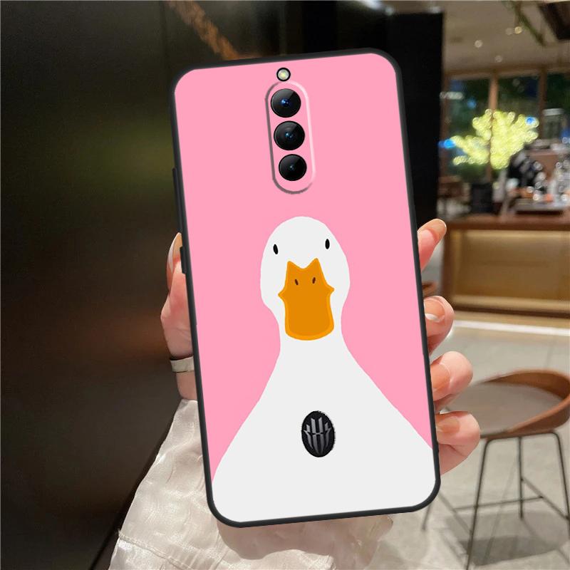 Cartoon Funny Goose Case For ZTE Nubia Red Magic 10S 9S 8S 10 9 8 11 Pro Plus 6 7 6S 7S For RedMagic 10 Air Cover