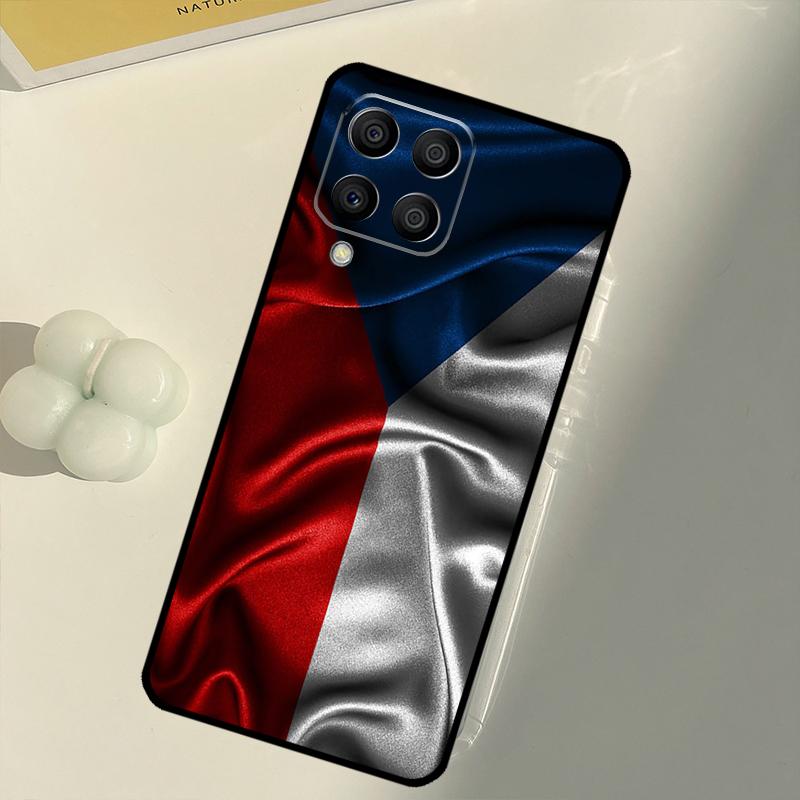 Czech Republic Flag For Samsung Galaxy M54 M21 M33 M53 M13 M12 M32 M52 M11 M31 M35 M55 M15 M14 M34 M06 M16 Case