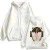 Singer Rosalia Lux Tour Zipper Hoodies Men Women Gothic Hip Hop Fashion Hoodie Coats Jacket Sweatshirts