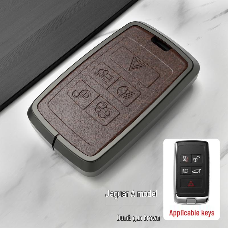 Land Rover & Jaguar Key Case for Range Rover Sport, Velar, Evoque, Discovery 4, Freelander 5.