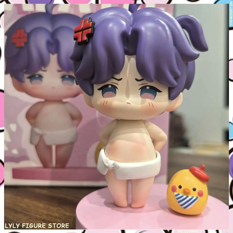 In Stock Love and Deepspace Bath Towel Series Sylus Rafayel Zayne Xavier Cute Anime Figure Pvc Model Collection Ornaments Gifts
