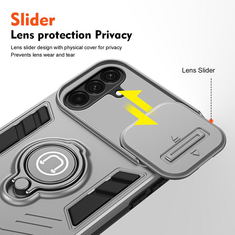 For Samsung Galaxy A26 Luxury Shockproof Armor Magnetic Case For Samsung Galaxy  A26 Silicone Bumper Hard PC Back Cover A26 Case