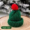 Handmade Red Wool Christmas Hat & Scarf Baking Decoration DIY Accessory