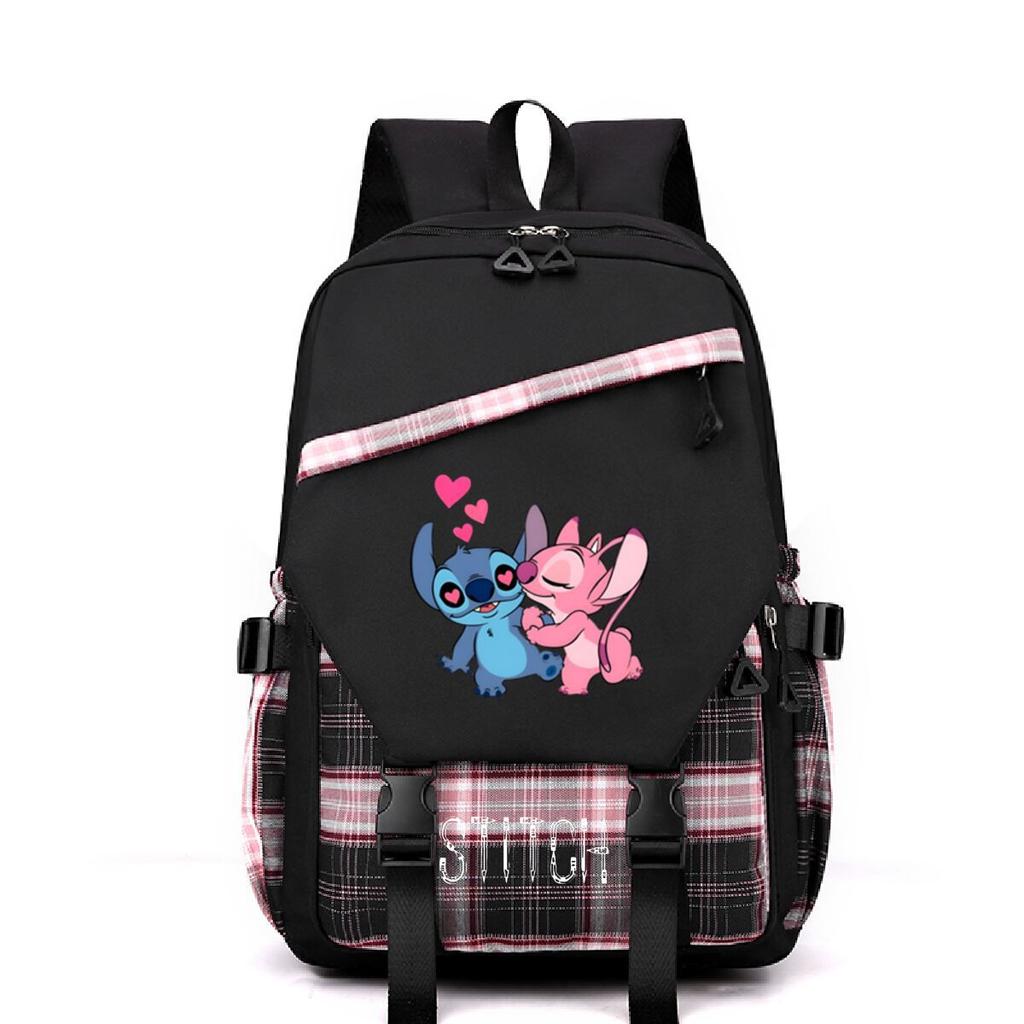 Peripheral Cartoon Prints, Large Capacity Backpacks For Middle And High School Students