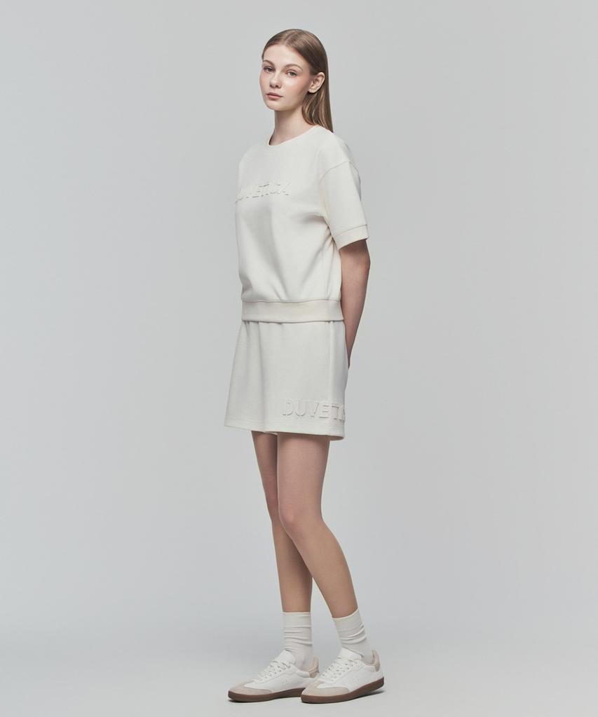 DUVETICA Haku Shorts (Light Ivory) (Women'S Shorts)