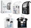 1/2/3pcs EVA Mesh Cosmetic Bag Travel Stand Storage Makeup Bag Organizer Female Make Up Pouch Portable Toiletry Beauty Case