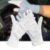 10 Pairs White Soft Cotton Work Gloves White Thin Labor Protection Gloves High Stretch Gloves Household Cleaning Tools
