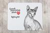 Sphynx – Mouse pad with print, personalized cat pad | Art-Dog