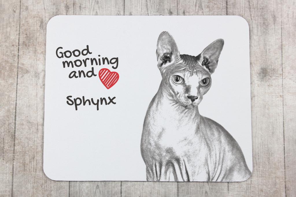 Sphynx – Mouse pad with print, personalized cat pad | Art-Dog