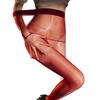 640 Needle Large Size Aurora Stockings Transparent Waist Seamless Unisex Sexy Shiny Ultra-thin Open Crotch Pantyhose