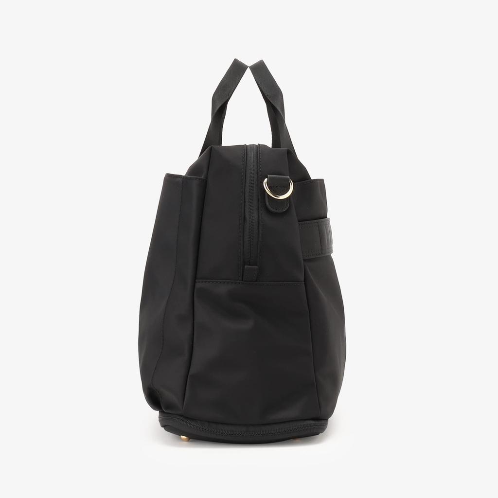 Afternoon Tea Living HP98 Shopping Carry Boston Black 6-Way Bag,