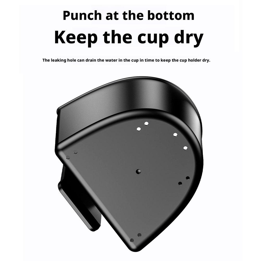 Univerzální box na držák nápojů do dveří auta s designem zadní spony, stojan na nápoje, úložný box, organizér na box na vodu za sedadlem auta