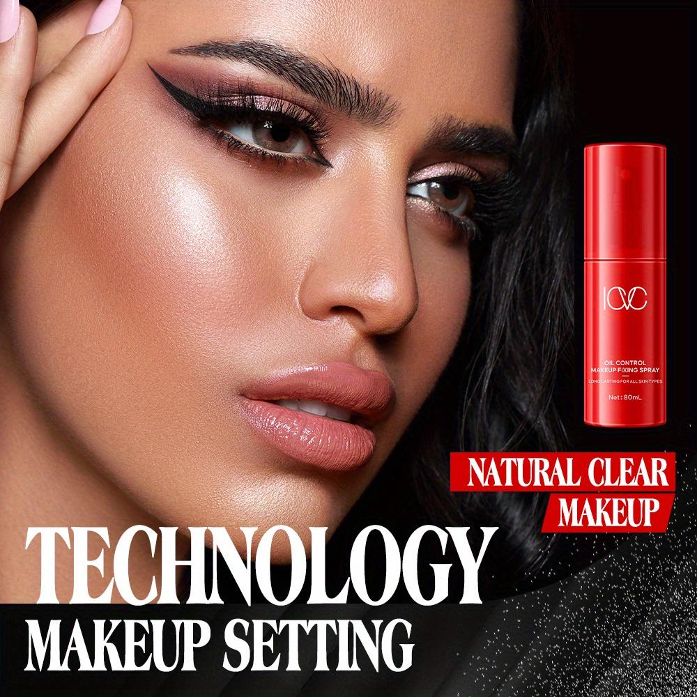 Professional Makeup Setting Spray, Oil-Control, Long-Lasting, Natural Finish, Matte, Refreshing, Quick-Drying Suitable for Setting