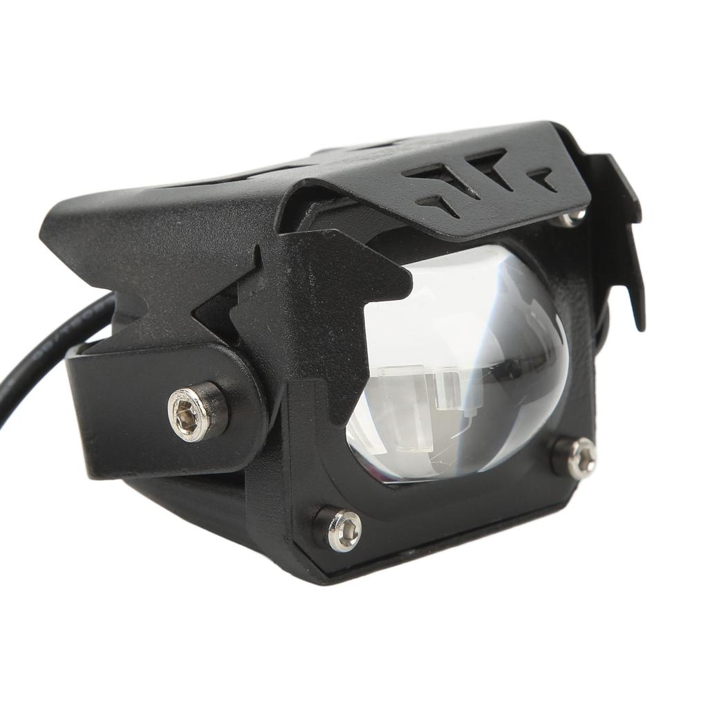 LED Electric Bike Light Aluminum Alloy High Brightness Bicolor Lens Electric Bike Spotlight DC 12 To 100V
