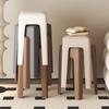 Durable Upholstered Stackable Plastic Stool for Home & Dining