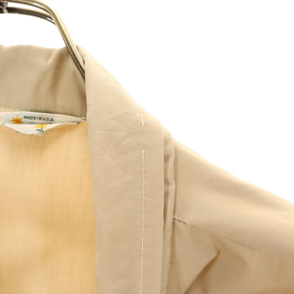 Sportswear 70s 80s Made In USA Vintage Blouson Beige and Others Jacket Men's Used