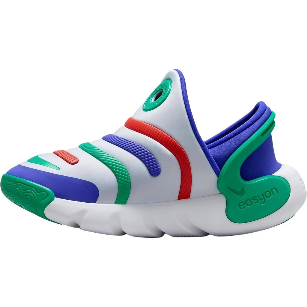 Nike Dynamo 2 EasyOn PS Football Grey Kids Sneakers Persian-Violet Stadium-Green Picante-Red FD0553-002