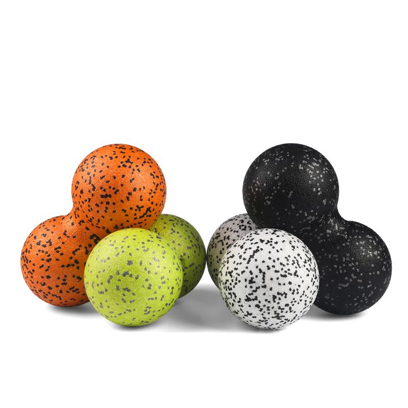 EPP 12cm X 24cm Peanut Massage Ball for Relaxation & Training - Ideal for Back, Shoulder, Neck, Waist, Leg, and Yoga Fascia.