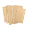 10Pcs 15x10cm Basswood Boards - 2mm Thin Unfinished Wooden Sheets for Craft & Model Making