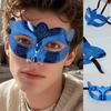 Metallic Masquerade Mask Half Face Halloween Eye Mask for Men Women Halloween Wedding Masquerade Costume Accessories