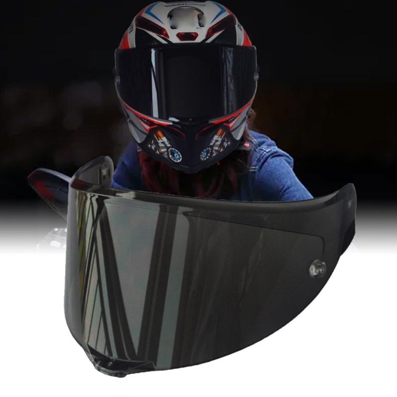 Full Face Visor Lens Motorcycle Visor Scratchproof Wind Shield Face Shield for Pista RR Corsa