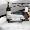 Zhi Shi Stackable Transparent Wine Bottle Storage Rack