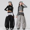 Trendy Girls' Jazz Dance Costume - Youth Crop Top Performance Set