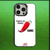 55 Smooth C-Carlos Sainz Phone Case For iPhone 16,15,14,13,12,11,Mini,Pro,MAX Gray Matte Silicone Black Cover