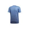 Adidas T Shirts Men's Navy Blue Crew Neck Moderate Straight Fit CX0218