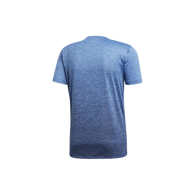Adidas T Shirts Men's Navy Blue Crew Neck Moderate Straight Fit CX0218