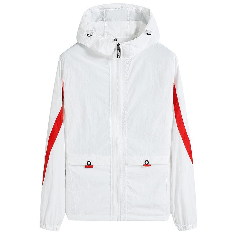 Sunscreen Clothing Men's Summer Casual Outdoor Couple Hooded Sunscreen Clothing Jacket Thin Section
