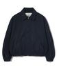 Costume O’Clock Cotton Curved Washed Blouson Jacket Navy Coosjk042Navy