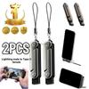 2‑in‑1 240W Super Fast Charging Cable Detachable Foldable Desktop Phone Stand Holder for Smartphone Tablet Laptop Travel Use
