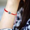 12Pcs/Set Handmade Turkish Lucky Evil Eye Bracelets For Women Men Blue Eyes Braided Red Rope Lucky Bracelet Friendship Jewelry