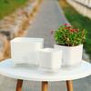 New Self Watering Plant Pot Magnetic Plastic Self-absorbent Cotton Rope Flowerpot For Double-deck Lazy Plant Pot Garden Supplies