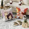 Love Anime K-Kamisama HajimemashitaS Pillow Case Soft Plush Fabric Double Sided Print Decorative Home Living Room Gift Cushion