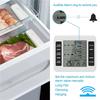 Fresh 2Set Wireless Freezer Thermometer 2 Remote Sensors Alarm Low Temperature Refrigerator Thermometer Clock
