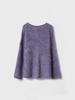 Luxury Pure Cashmere Slub Yarn Long Brushed Sweater - Loose, Thickened Knit Wool Sweater