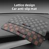 Car Plaid Anti Slip Pad Auto Dashboard Storage Mat For Dodge Challenger Charger Journey Ram Durango SRT Dart Journey Avenger Hor OO1