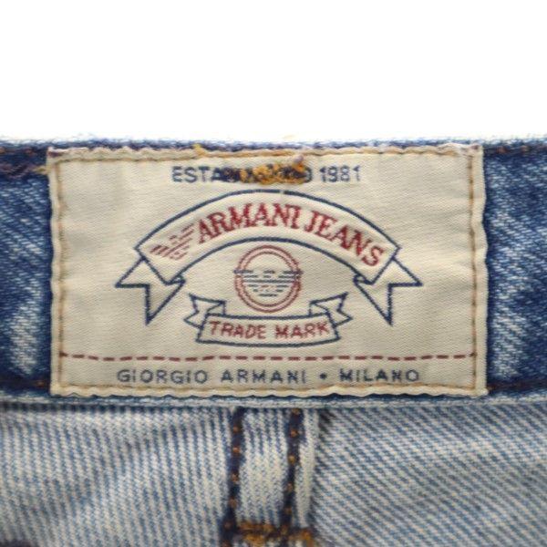 Armani Jeans İtalya'da Üretildi Daralan kesim denim pantolon w28 kot Kadın Kullanılmış