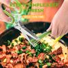 1/2pcs 5-layer Scallion Scissors Stainless Steel Multifunctional Shredded Paper Cutter Vegetable Onion Shears Kitchen Gadgets