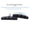 Replaceable Aluminum Alloy V Brake Pads Drawer Structure Mountain Bicycle Brake Shoes For Linear Pull Brakes Low Noise