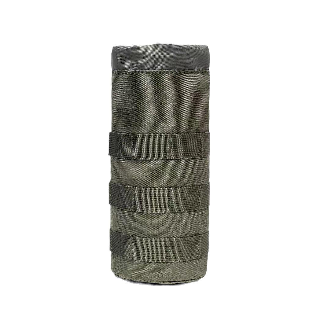 Tactical Outdoor Molle Water Bottle Pouch: Wear-Resistant, Insulated Sleeve & Handheld Waist Bag