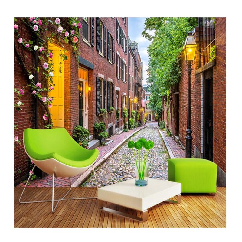 

3D Обои Европейский Город Город Обои Гостиная Спальня Фоновая Настенная Фреска Украшение 200 cm(W) x 140 cm(H)