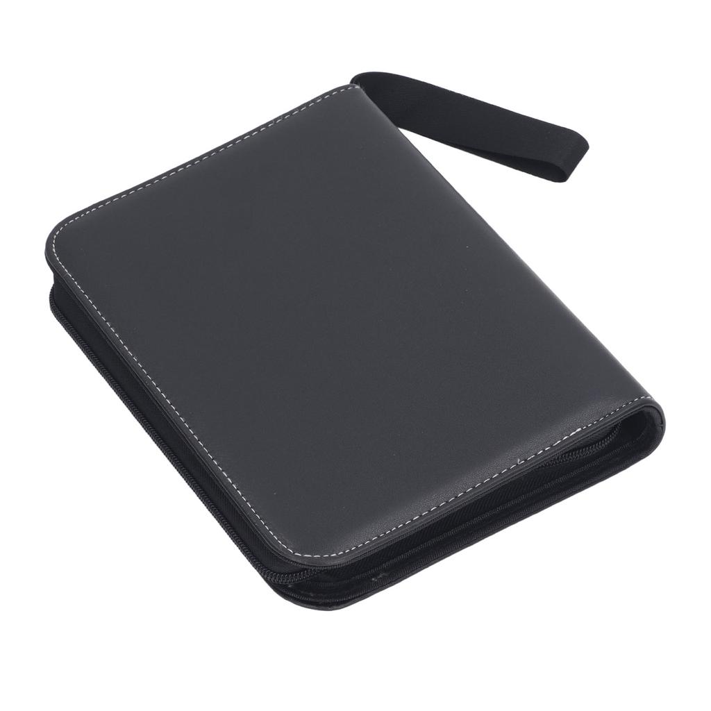 Sammelkartenordner 4 Fächer 50 Klarsichthüllen Reißverschluss verhindert Knicken Sammelkartenalbum